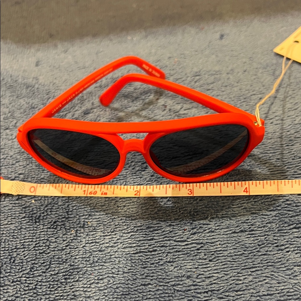 Janie and Jack Vibrant Red Sunglasses - Picture 7 of 9